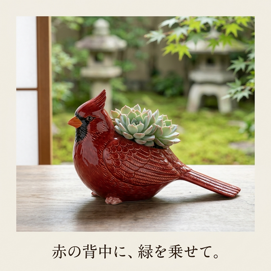 鳥型 プランター 多肉植物 植木鉢 陶器 バード 鉢 おしゃれ ガーデニング インテリア