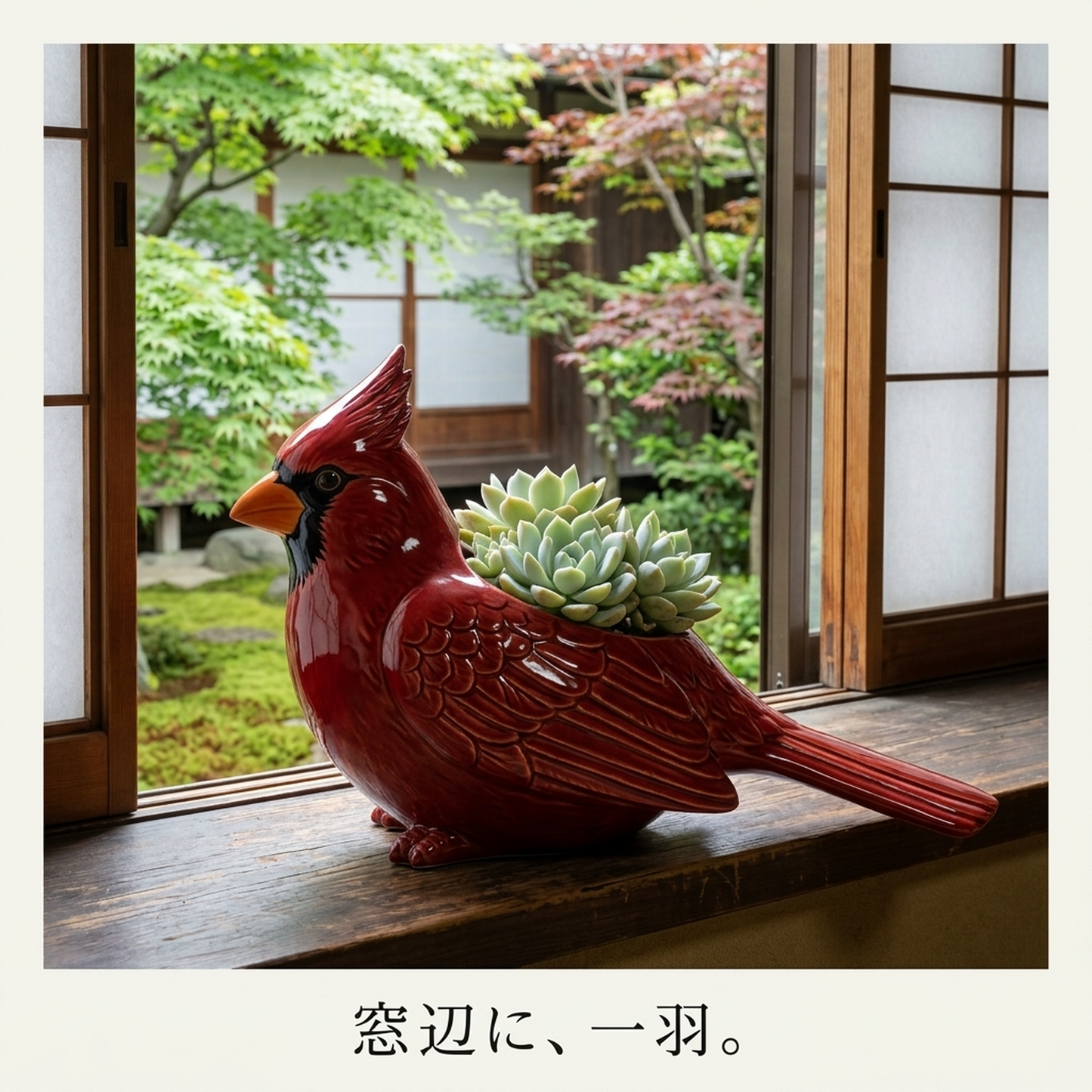 鳥型 プランター 多肉植物 植木鉢 陶器 バード 鉢 おしゃれ ガーデニング インテリア
