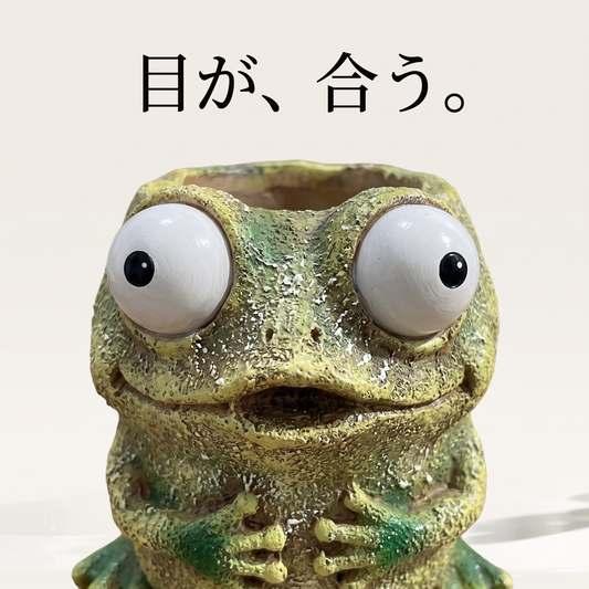 カエル プランター 植木鉢 蛙 フロッグ 多肉植物鉢 ガーデニング おしゃれ 面白い インテリア 全3型