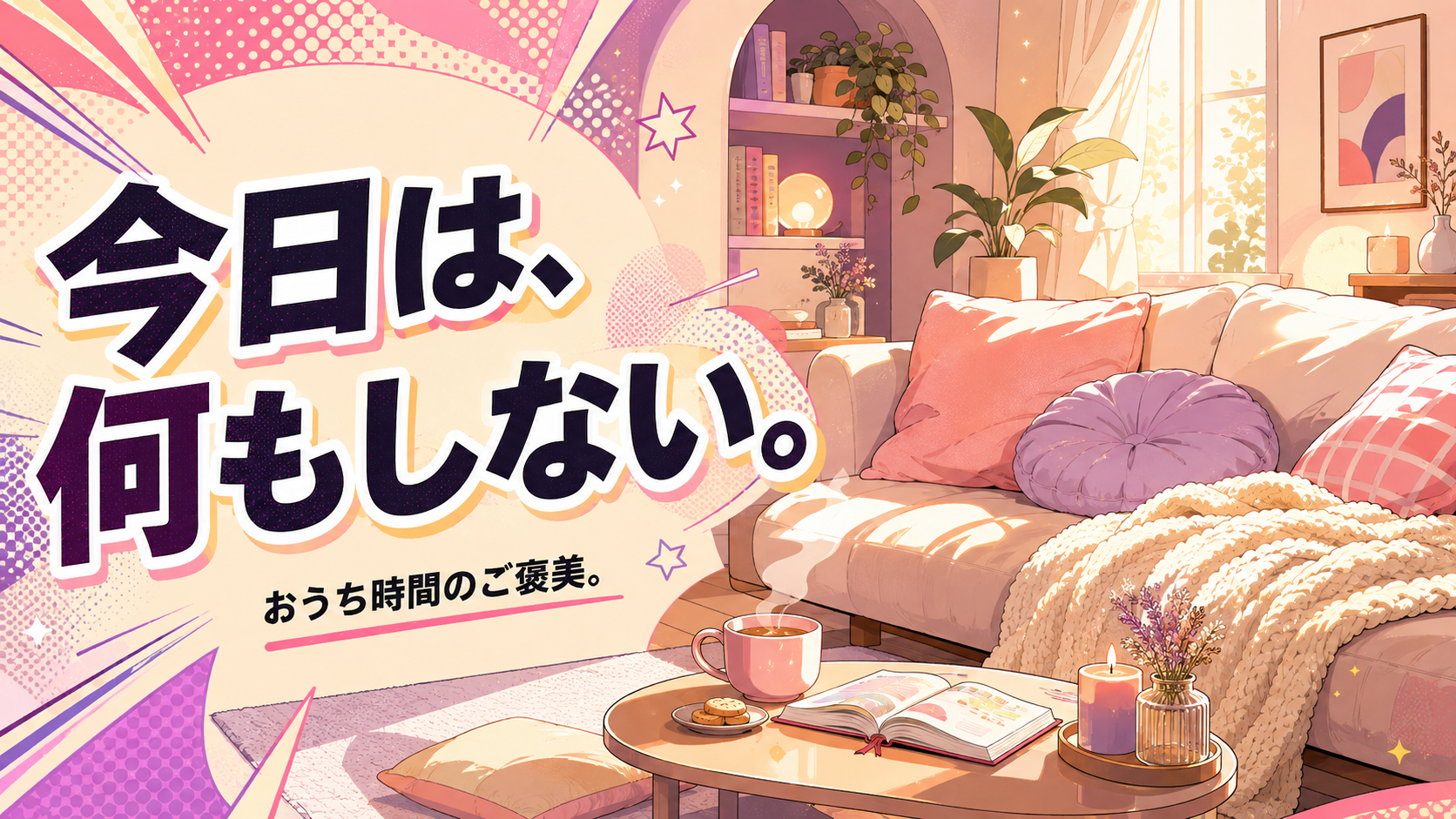 おうち時間のご褒美。